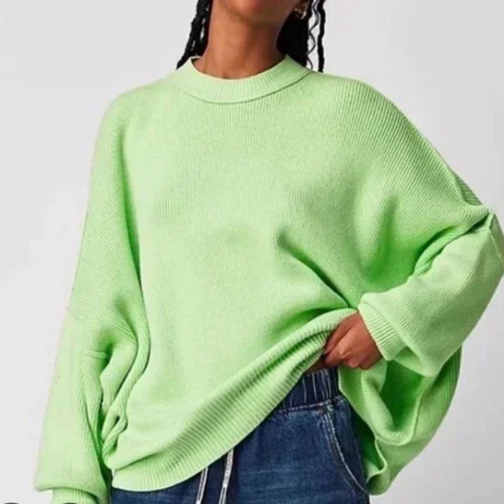 Free People easy street tunic green